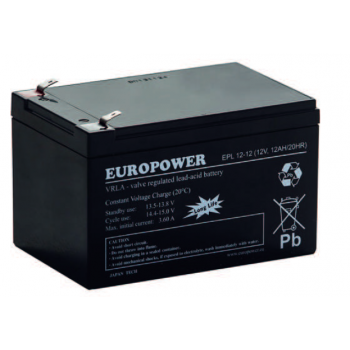 EUROPOWER EPL 12-12 (12V 12Ah)